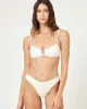 Mercer Bikini Bottom - Cream sold by Society Bikini
