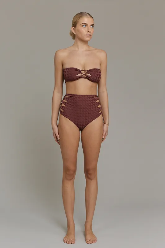 ACACIA Pre-Fall 2025 Lumahai Top in Black- Last One sold by Society Bikini