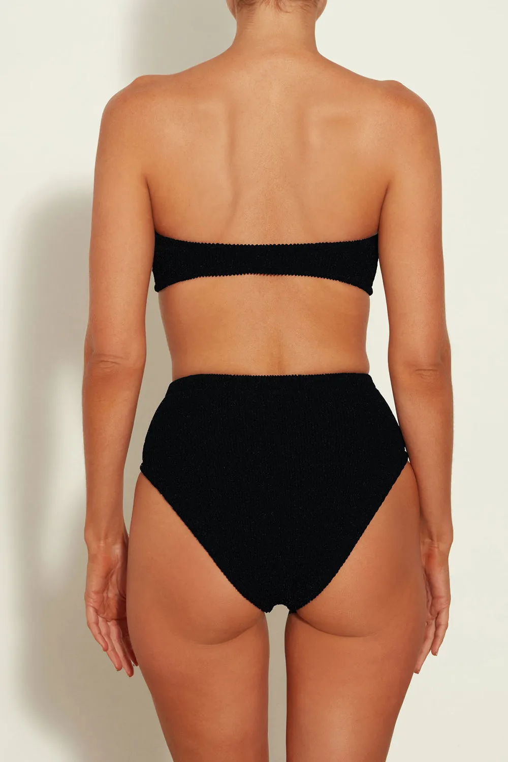 Hunza G Ruby Bikini in Black sold by Society Bikini product image thumbnail 2