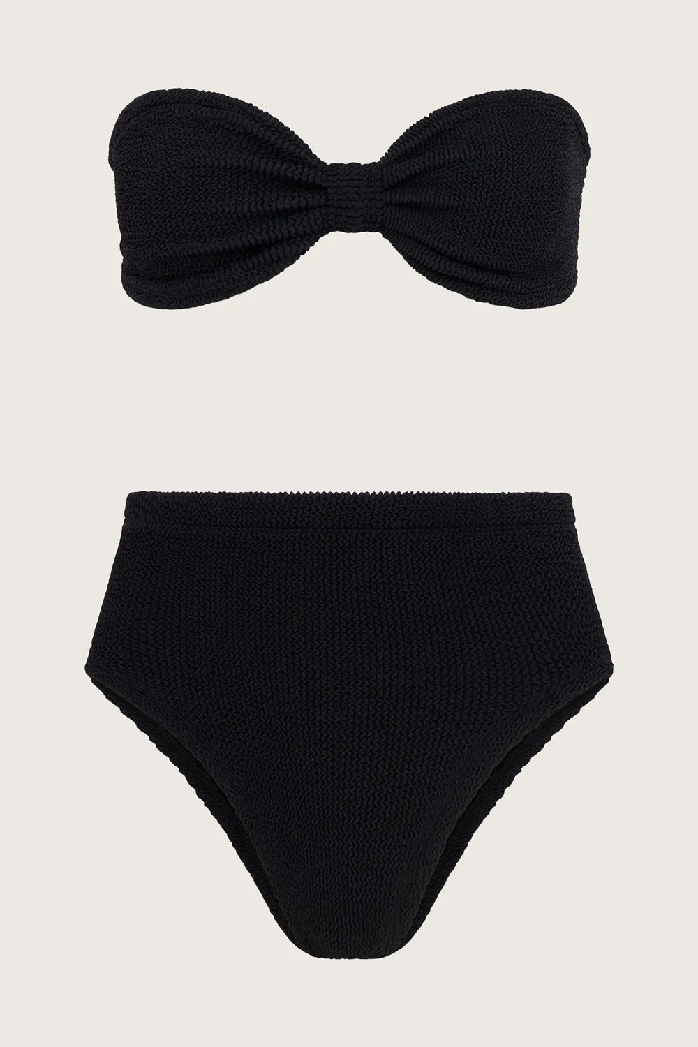 Hunza G Ruby Bikini in Black sold by Society Bikini product image thumbnail 3