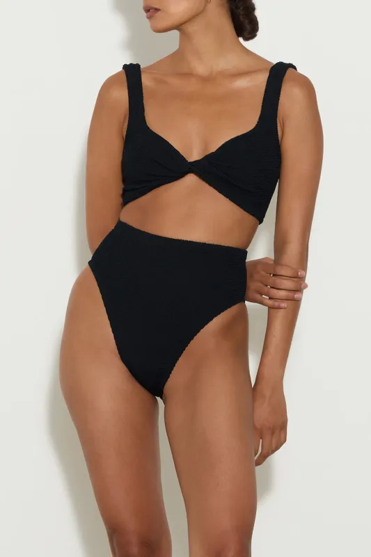 Hunza G Jamie Bikini in Black sold by Society Bikini