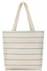 ALOHA Collection Reversible Areca Tote in Tide/Sandstone sold by Society Bikini