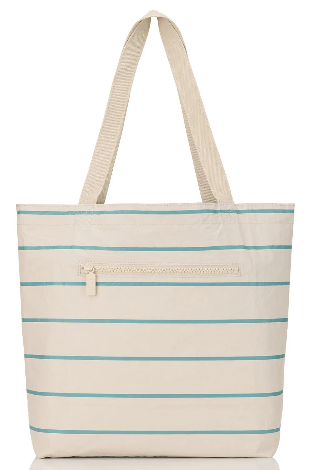 ALOHA Collection Reversible Areca Tote in Tide/Sandstone sold by Society Bikini product image thumbnail 2