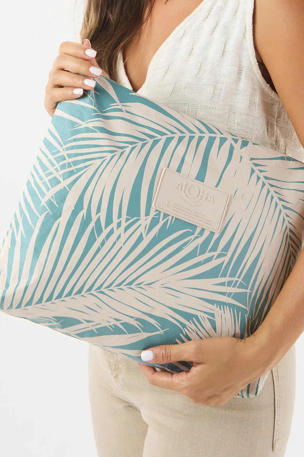 ALOHA Collection Max Areca Pouch on Tide/Sandstone sold by Society Bikini product image thumbnail 2