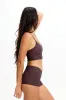 Benoa Active Tank in Chocolate Zebra sold by Society Bikini