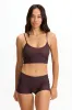Benoa Active Tank in Chocolate Zebra sold by Society Bikini
