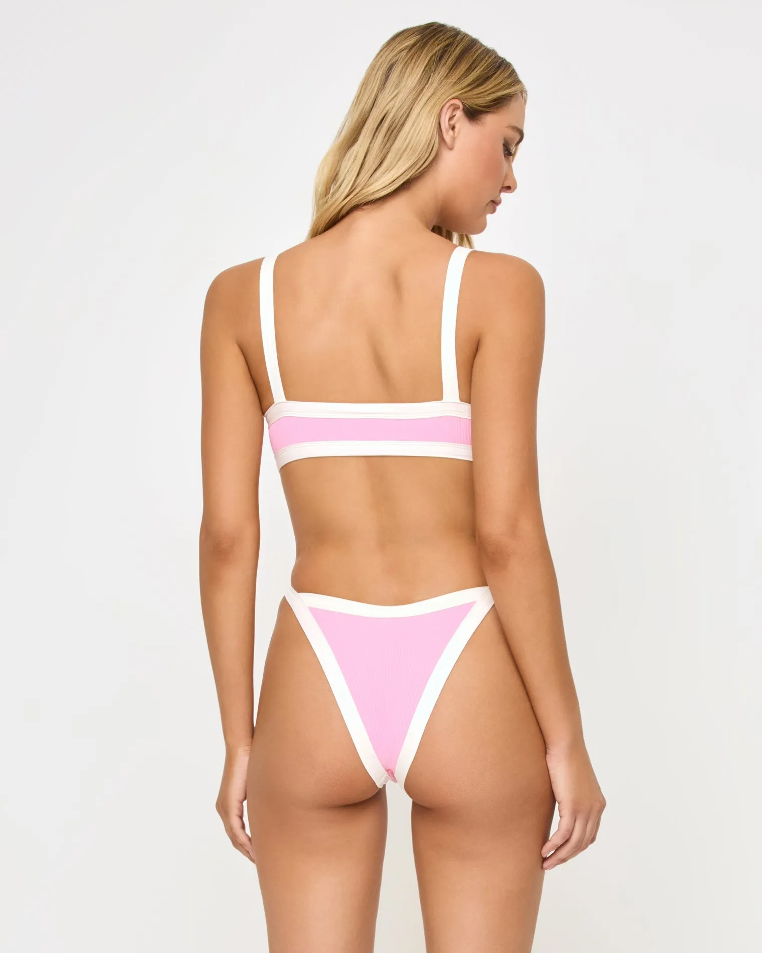 Taylor Bikini Top - Pink Sugar Cream sold by Society Bikini product image thumbnail 2