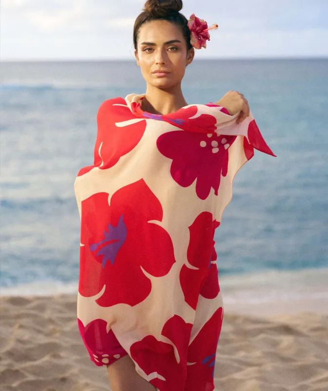 Aloalo Sand Pareo with Hawaiian Airlines sold by Society Bikini
