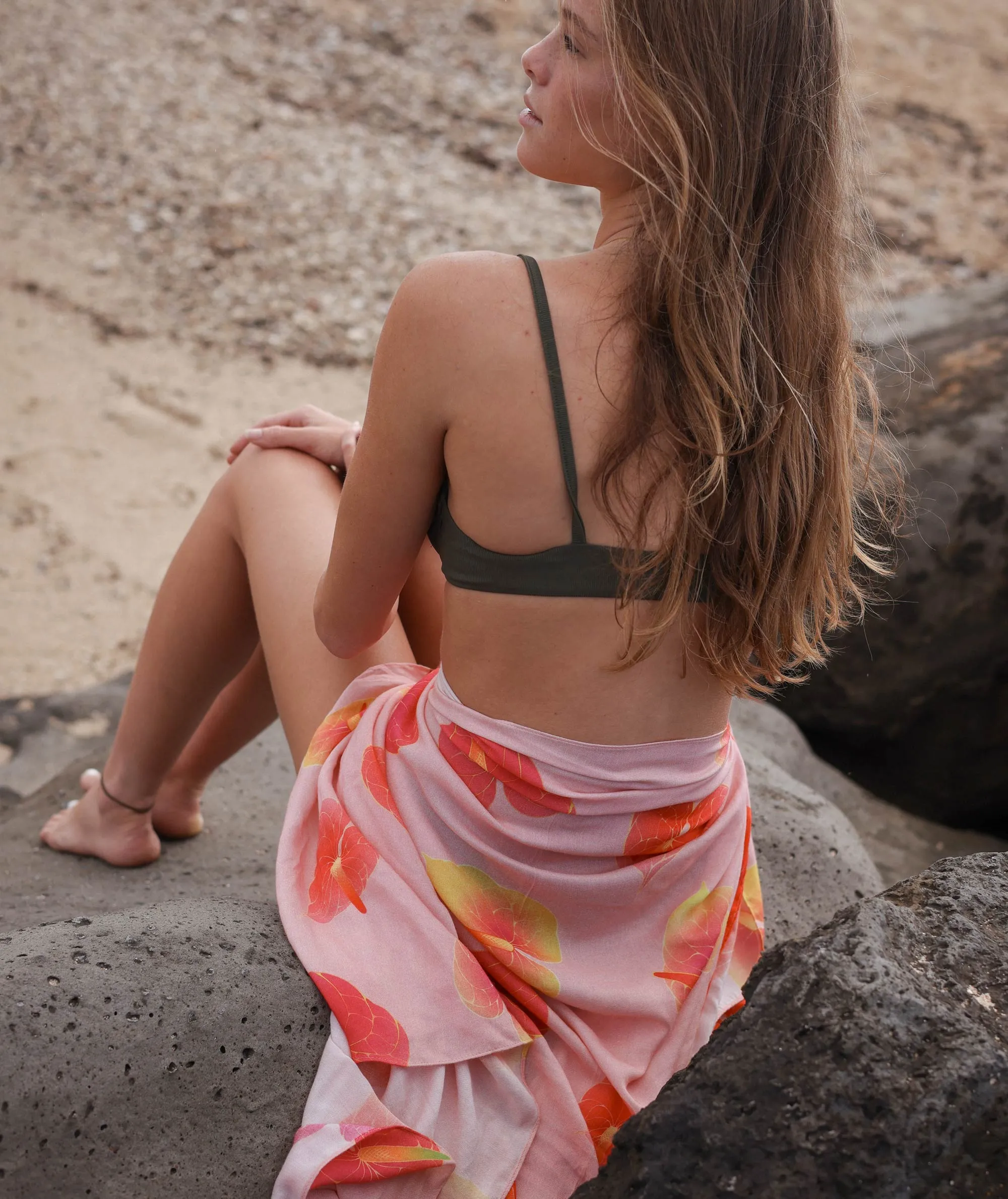 Hilo Anthurium Pareo sold by Society Bikini product image thumbnail 5