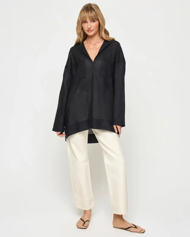Oasis Tunic - Black made by l*space