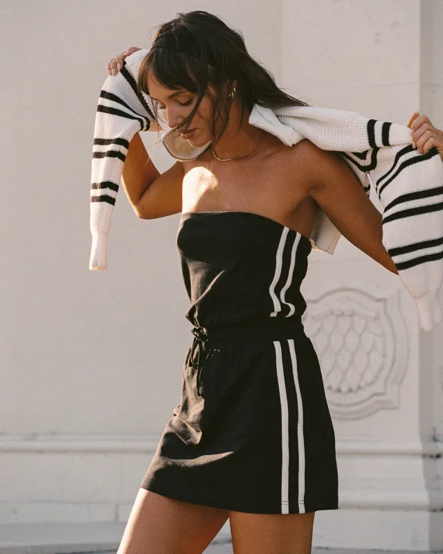 Decker Dress - Black Cream sold by Society Bikini