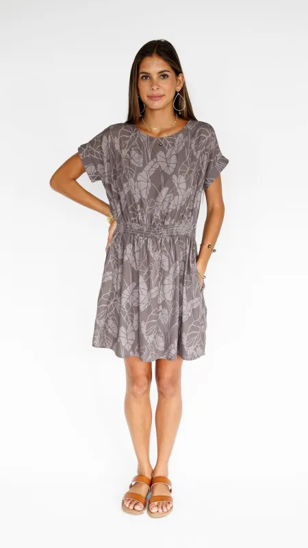 Kalo Patch / Malia Mini Dress / Earth sold by Society Bikini