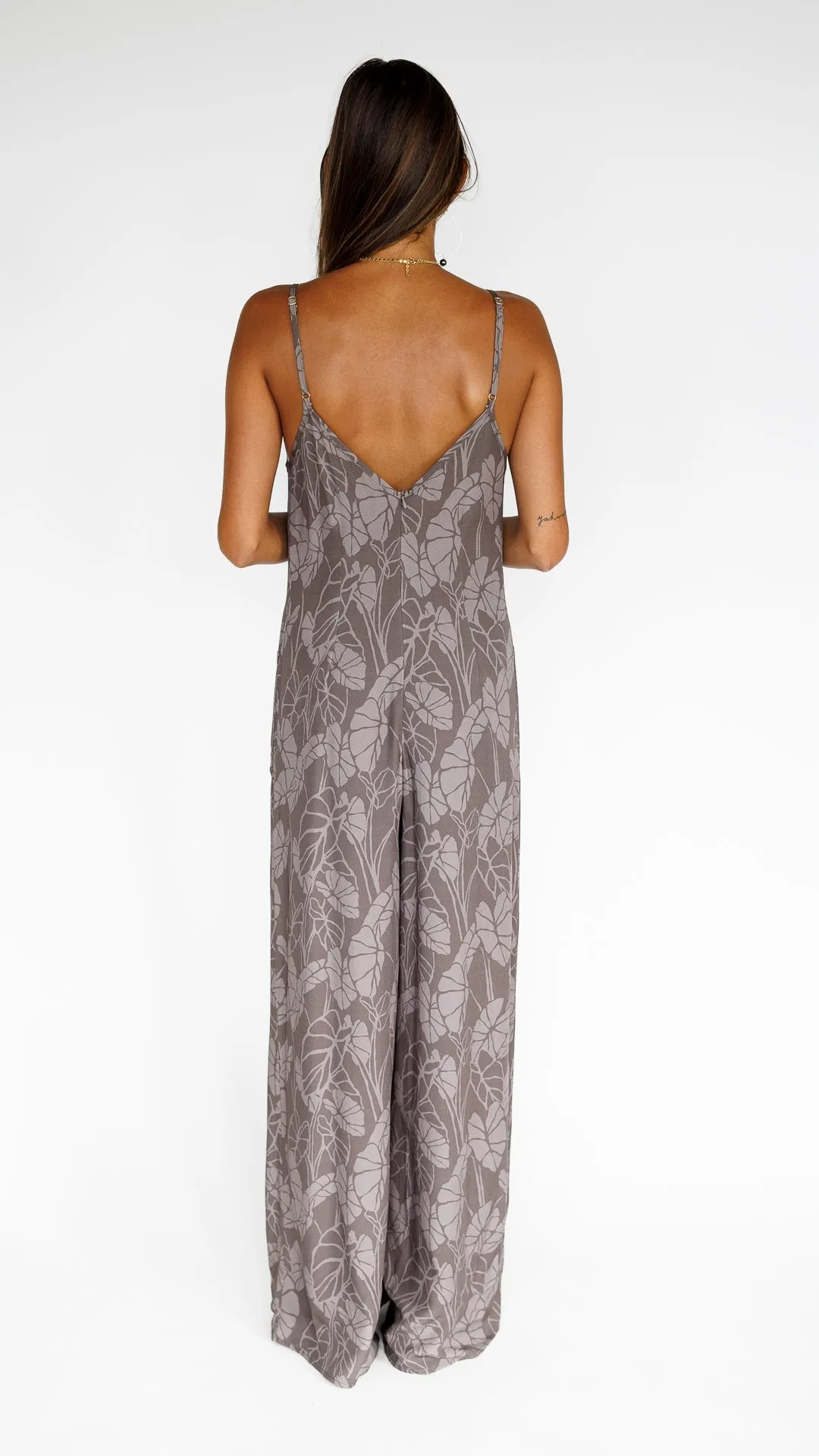 Kalo Patch / Haiku Jumpsuit / Earth sold by Society Bikini product image thumbnail 3