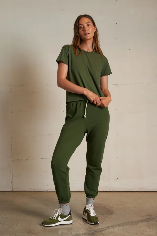 Harley Tee in Fern Green sold by Society Bikini