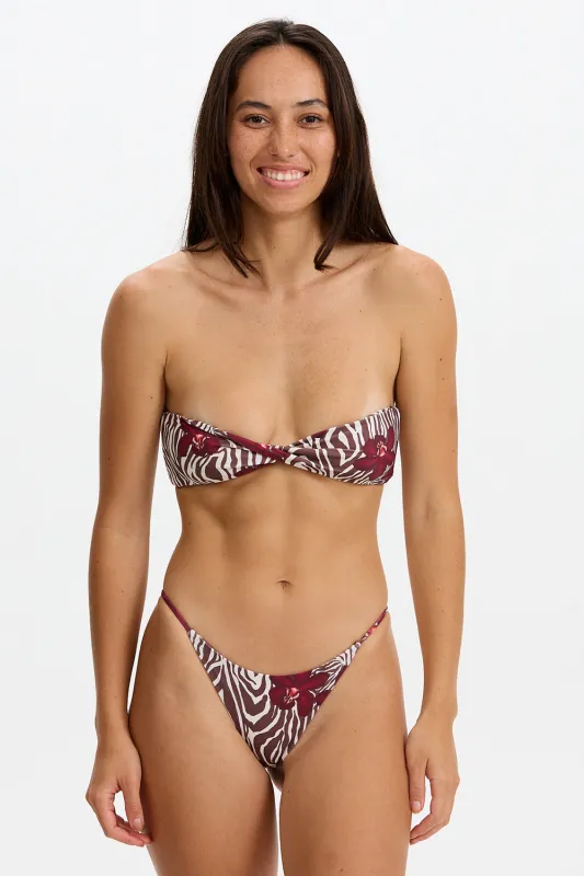 Benoa Swim Canggu Top in Diva sold by Society Bikini