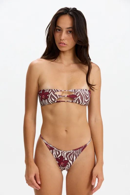 Benoa Swim India Top in Diva sold by Society Bikini