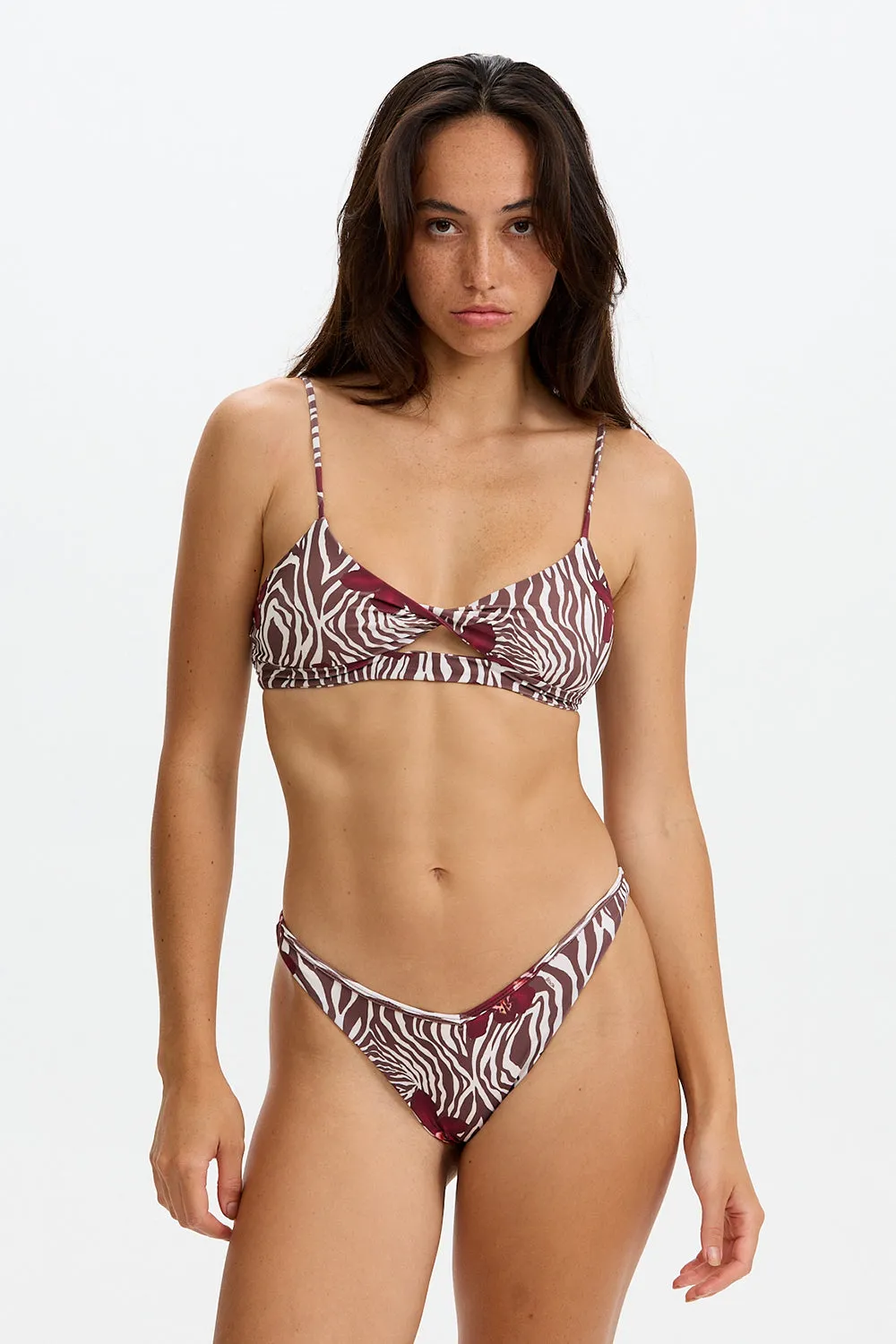Benoa Swim Johnny Bottom in Diva sold by Society Bikini product image thumbnail 3