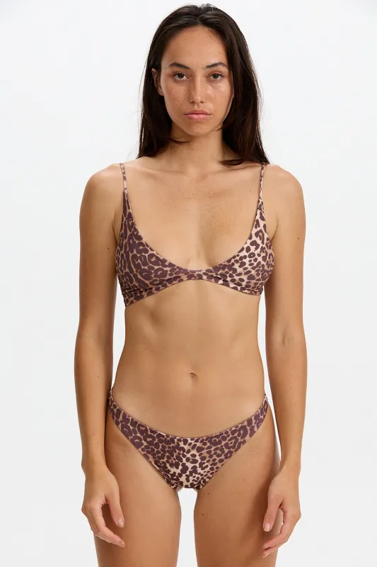 Benoa Swim Zoe Top in Sahara sold by Society Bikini