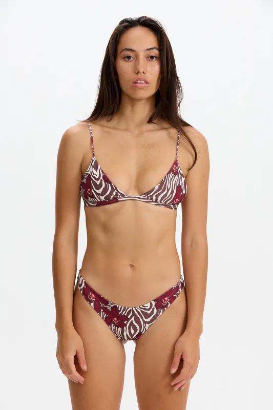 Benoa Swim Mimi Top in Diva sold by Society Bikini