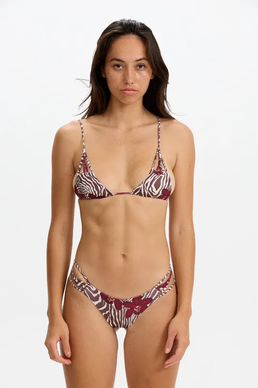 Benoa Swim Luna Top in Diva sold by Society Bikini
