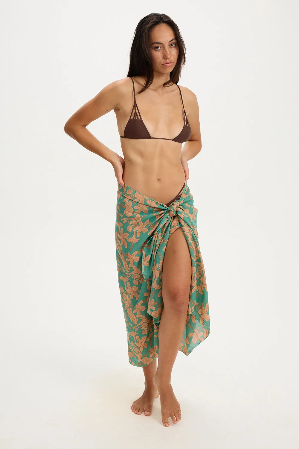 Benoa Swim Pareo in Tropics sold by Society Bikini product image thumbnail 2