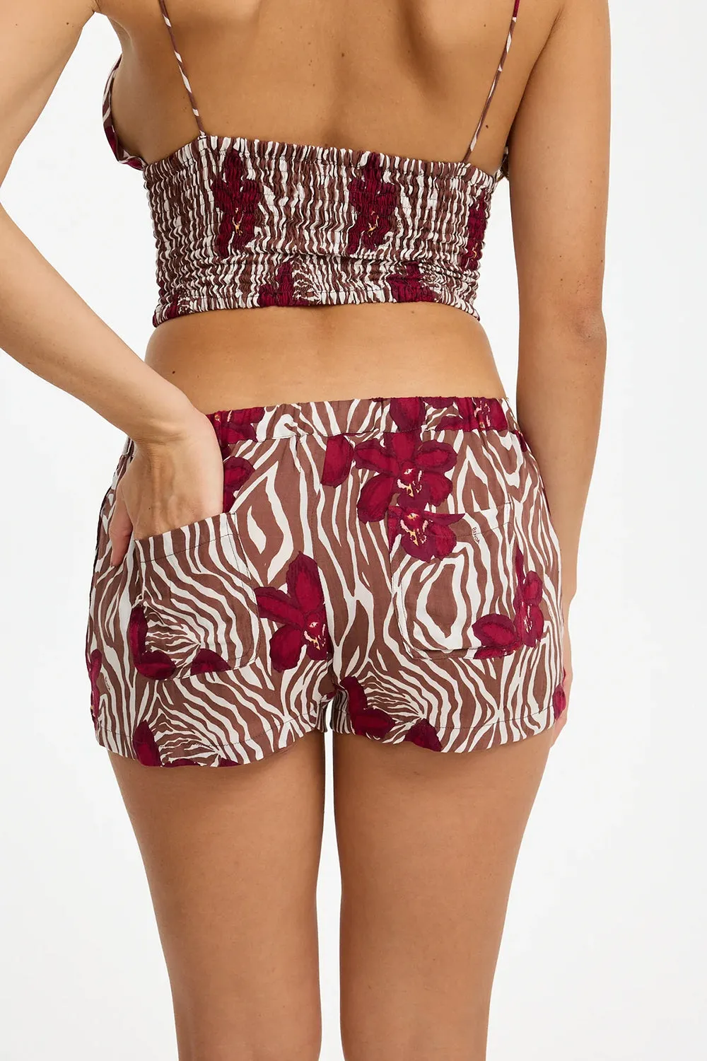 Benoa Swim Coco Shorts in Diva sold by Society Bikini product image thumbnail 5