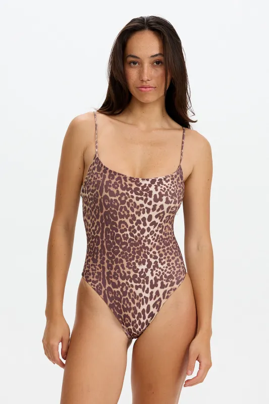 Benoa Swim Makenna One Piece in Sahara sold by Society Bikini