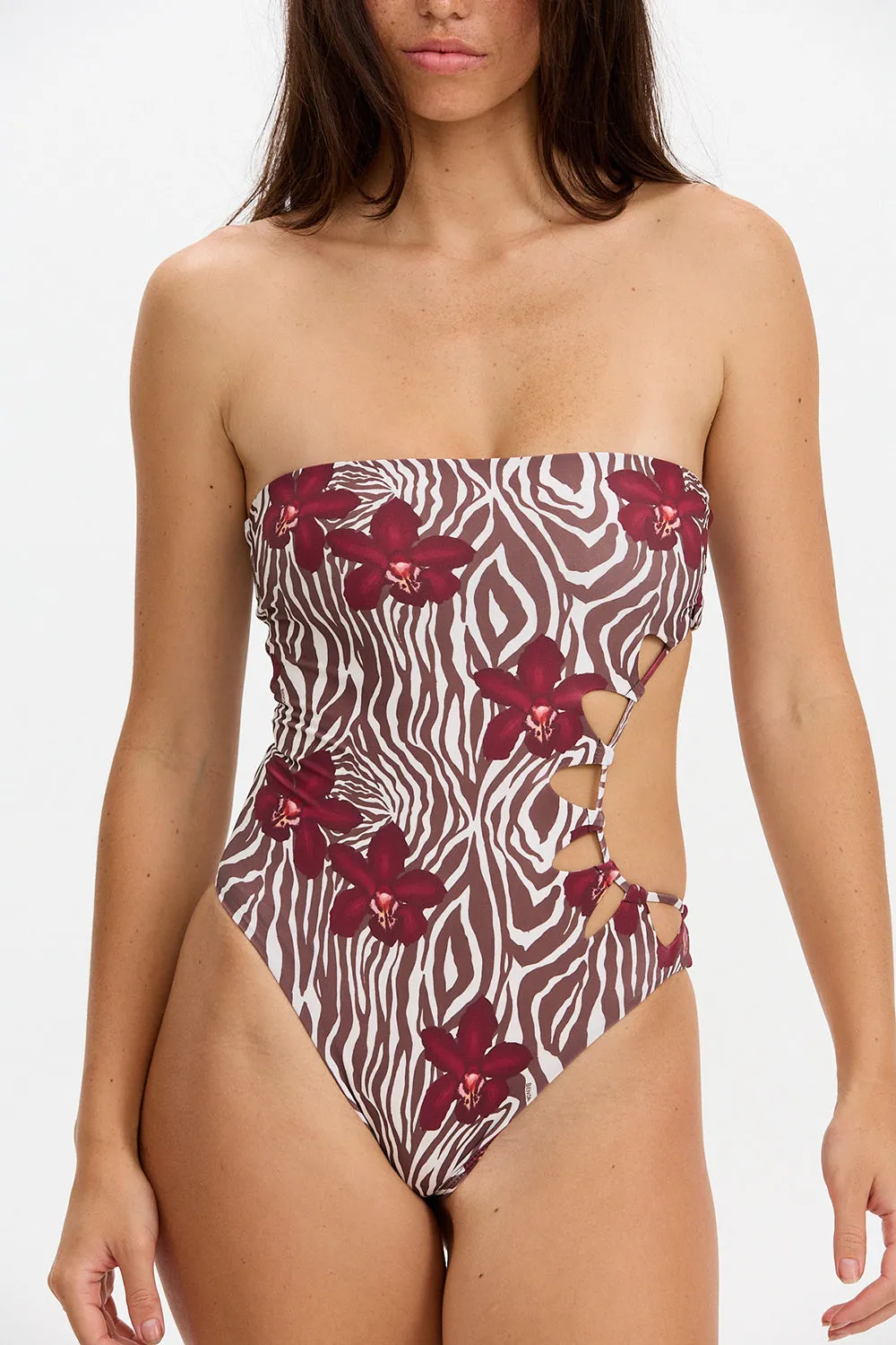Benoa Swim Sunny One Piece in Diva sold by Society Bikini product image thumbnail 2