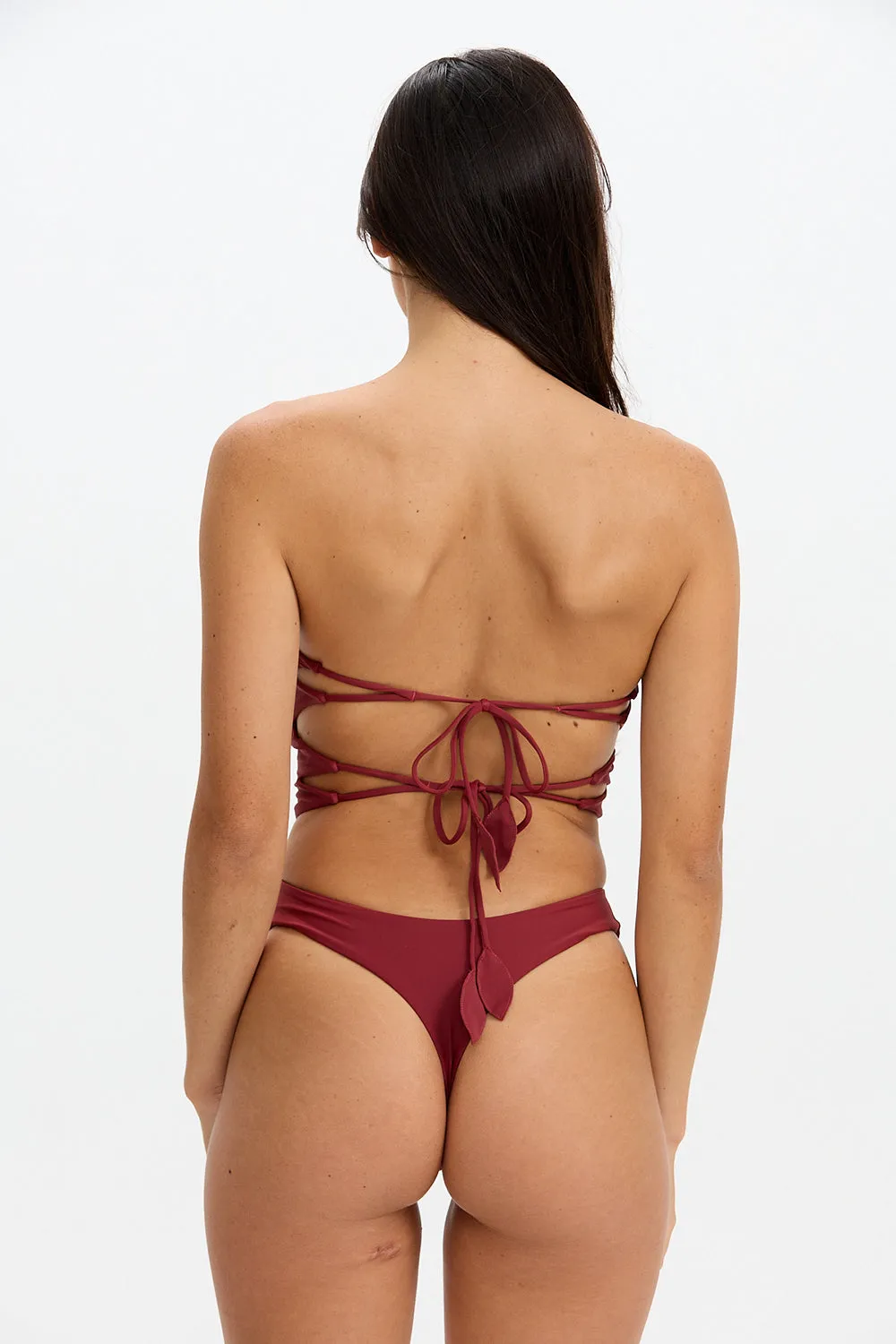 Benoa Swim India One Piece in Cherry sold by Society Bikini product image thumbnail 4