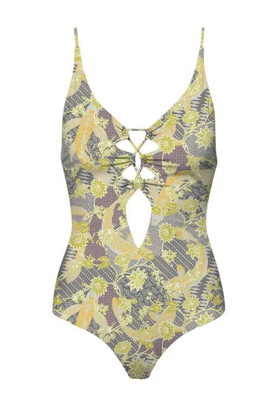 ACACIA Spring 2026 Kokomo One Piece in Umi sold by Society Bikini