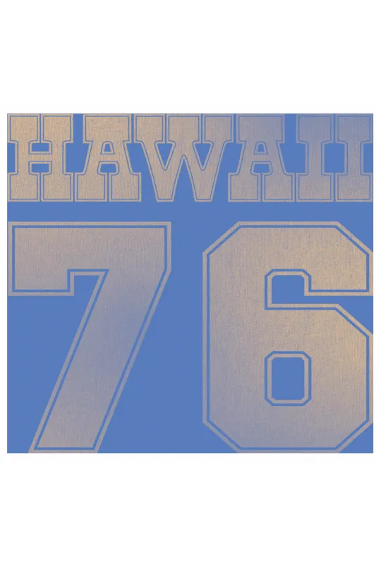 Vintage for Peoples Hawai'i 76 Tee in Lanikai Blue (PRE-ORDER) made by Society Bikini