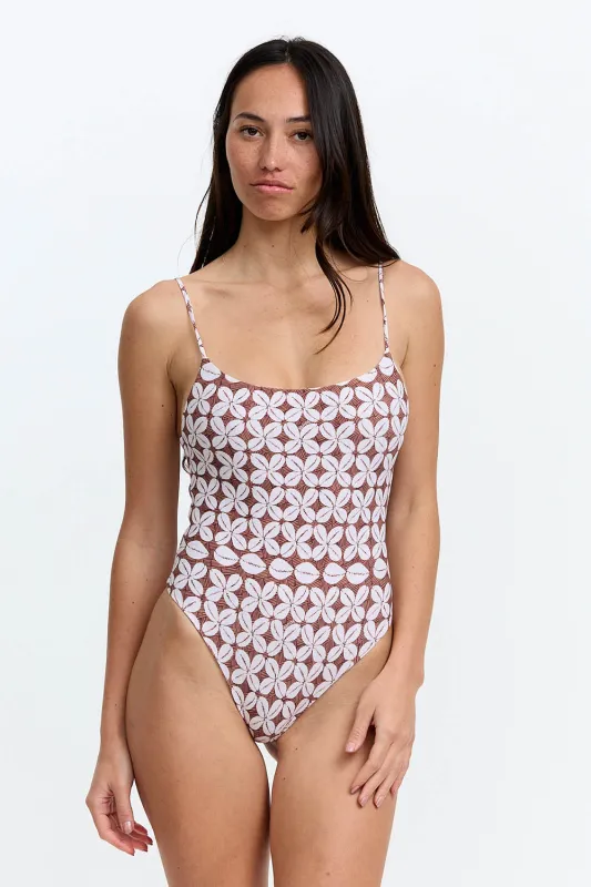 Benoa Swim Makenna One Piece in Cowrie Basket made by Benoa Swim