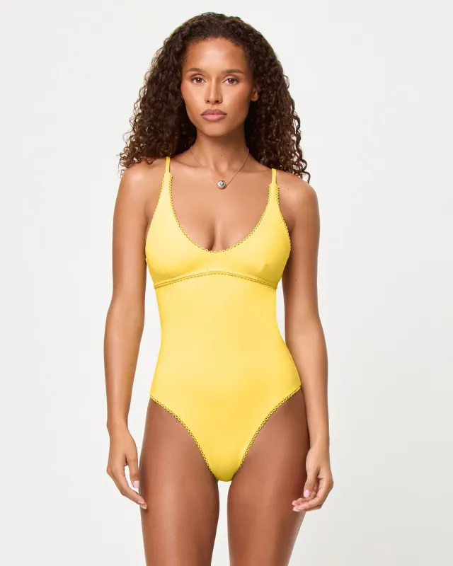 Posie One Piece Swimsuit - Ditsy made by l*space