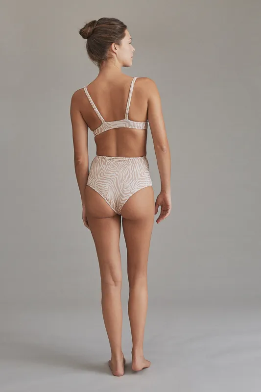 ACACIA Resort 2024 Seychelles Bodywear Bottom in Muted Marés sold by Society Bikini