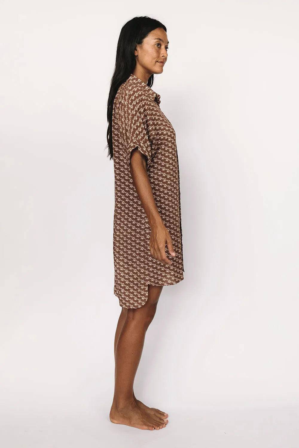 Mai Dylan Dress in Mauve Reptile- Last One sold by Society Bikini product image thumbnail 4