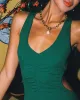 Margot Dress - Emerald sold by Society Bikini