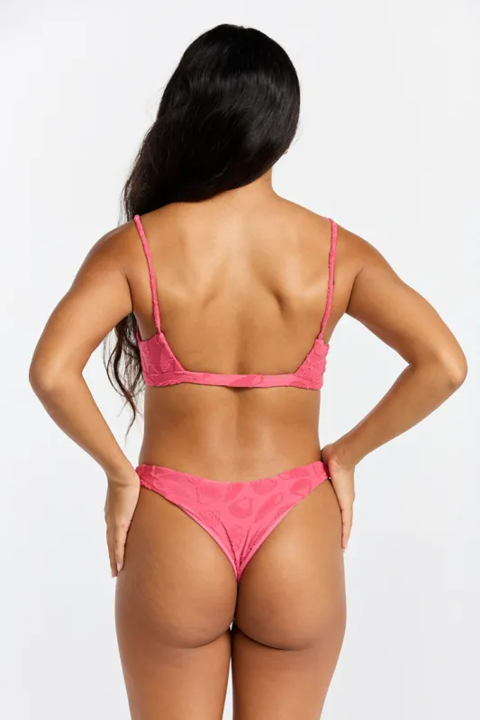 Benoa Swim Hina Bottom in Terry Shells- Last One sold by Society Bikini
