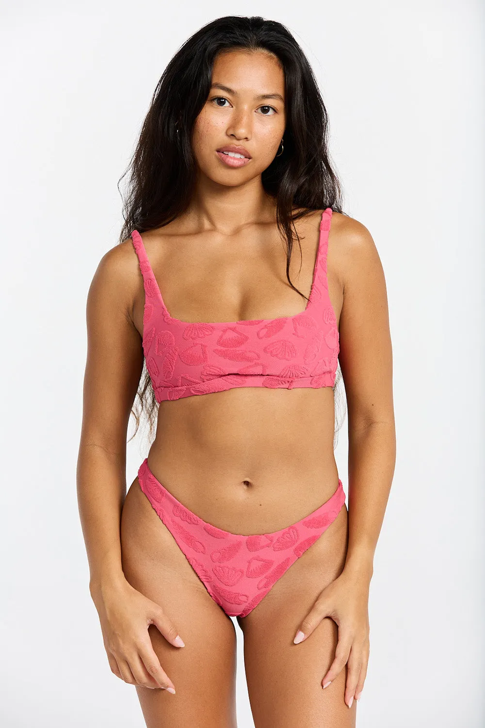 Benoa Swim Hina Bottom in Terry Shells- Last One sold by Society Bikini product image thumbnail 2