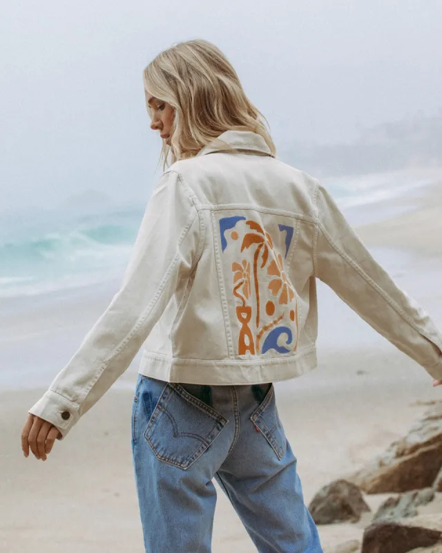Capri Jacket - Bone sold by Society Bikini