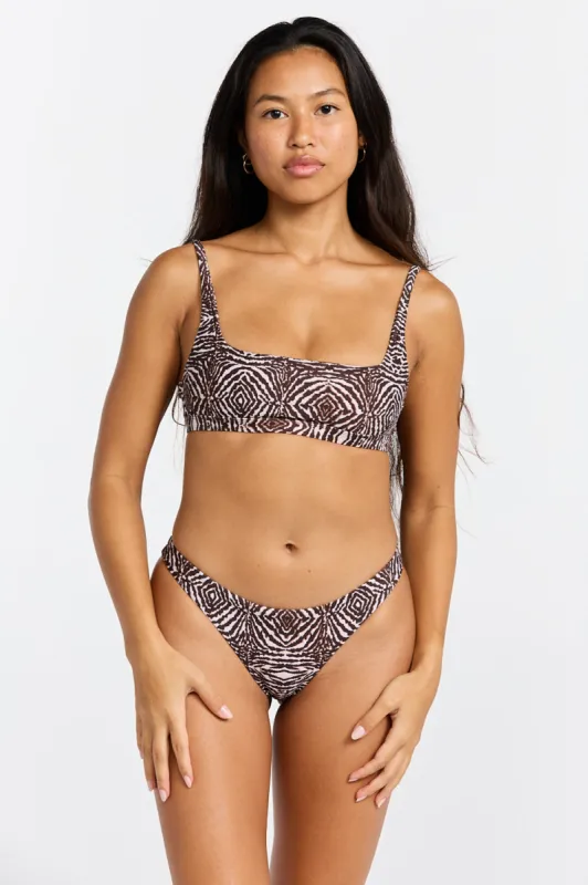 Benoa Swim Mahina Top in Safari- Last One sold by Society Bikini