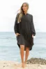 ACACIA Stone Cotton Gauze Dress in Carob- Last One sold by Society Bikini