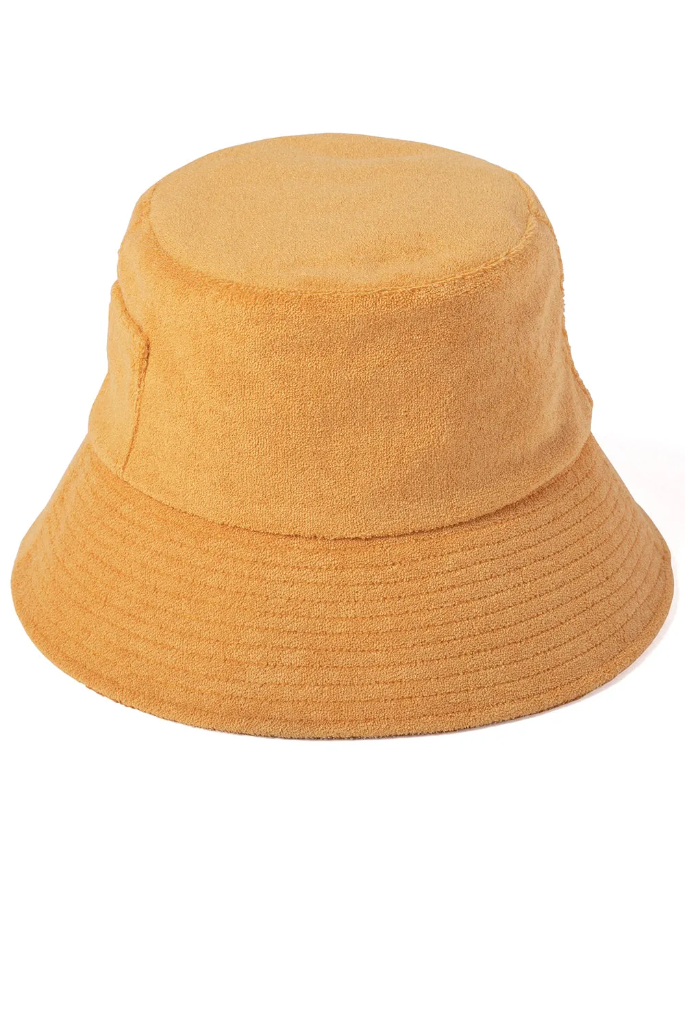 Lack of Color Terry Wave Bucket Hat in Tangerine- Last One sold by Society Bikini product image thumbnail 2