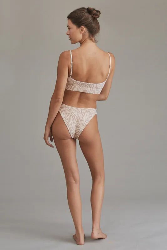 ACACIA Zuma Bodywear Bottom in Muted Marés- Last One sold by Society Bikini