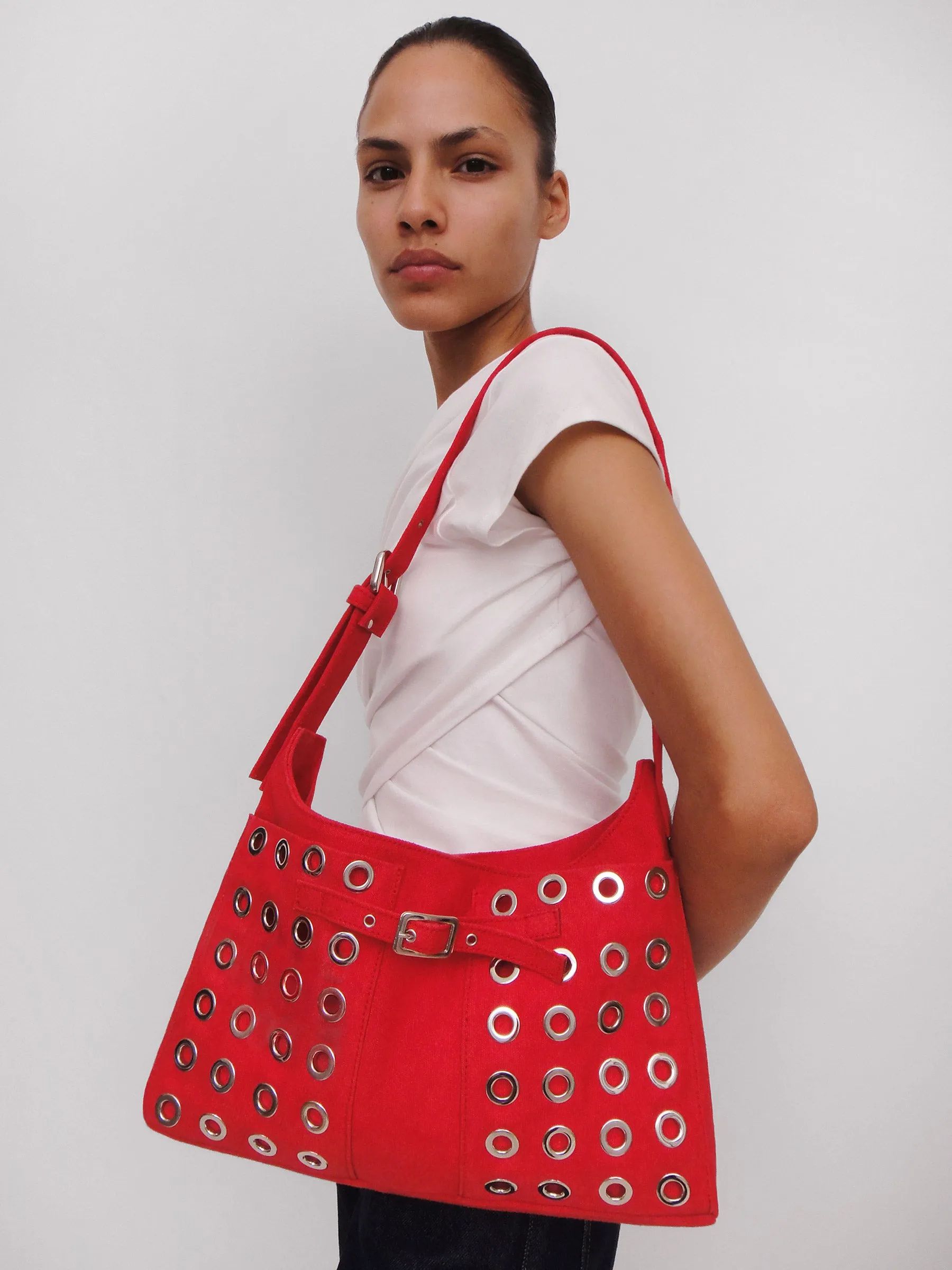 ★NlCK&NLCOLE★ NICOLE GLOSSY SHOULDER KNOT BAG_SILVER MUSINSA | NICK&NICOLE NICOLE GLOSSY SHOULDER KNOT BAG_SILVER