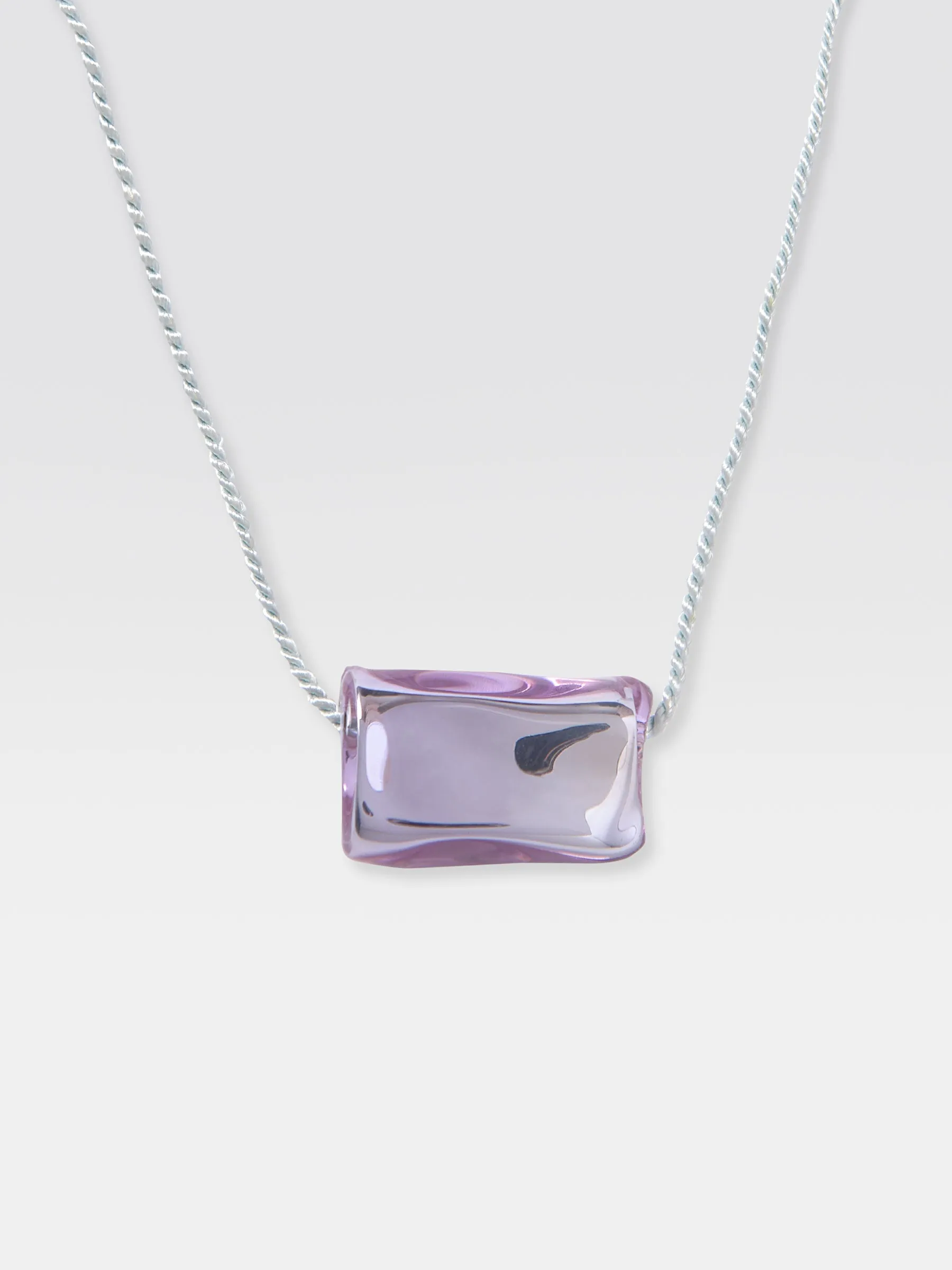 Lilac Cube Necklace sold by Gimaguas
