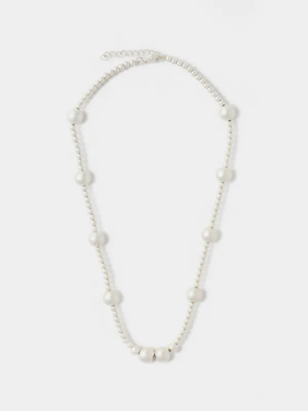 Silver Multi Bubble Necklace sold by Gimaguas