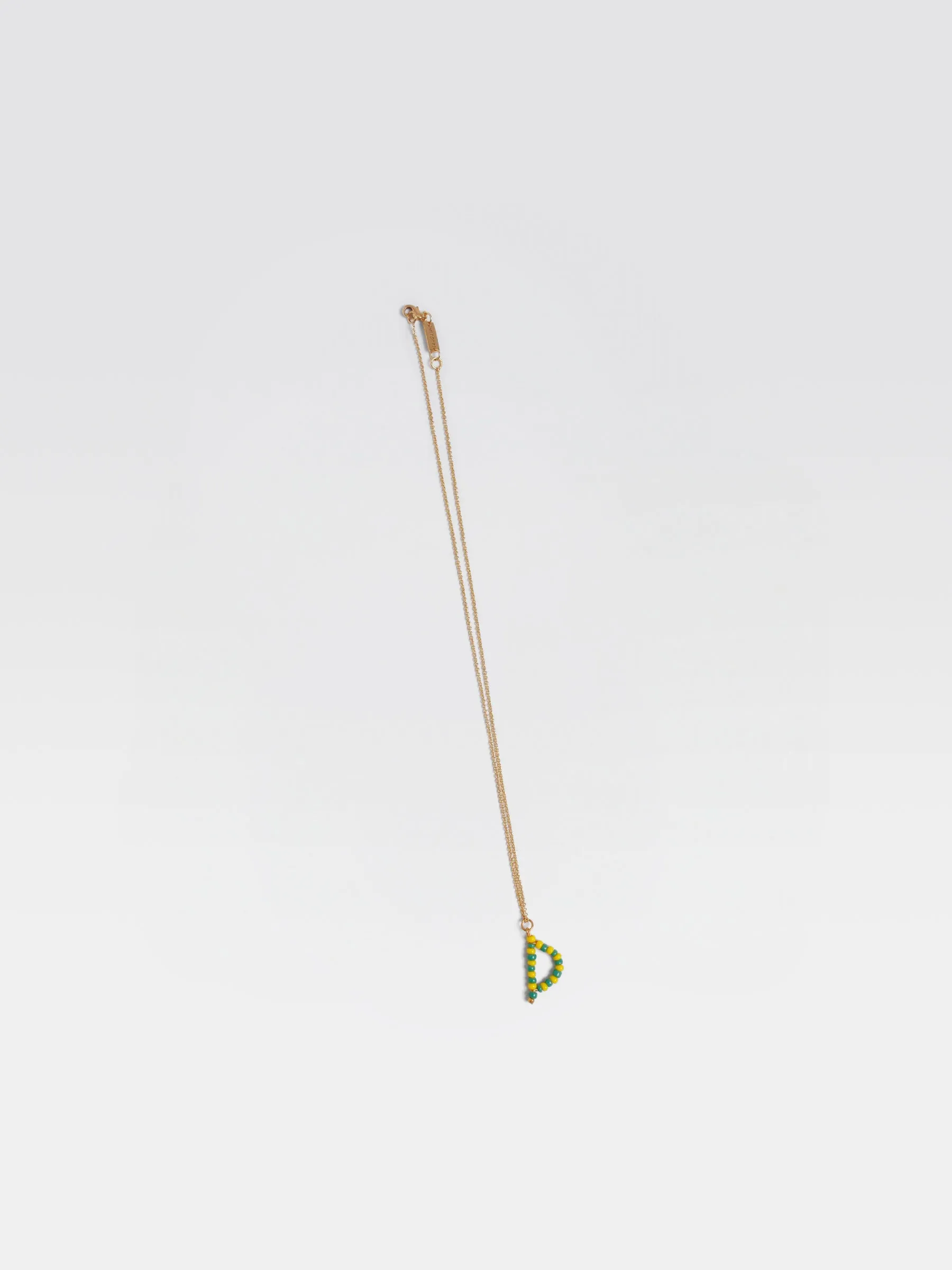 Alphabet Green necklace sold by Gimaguas