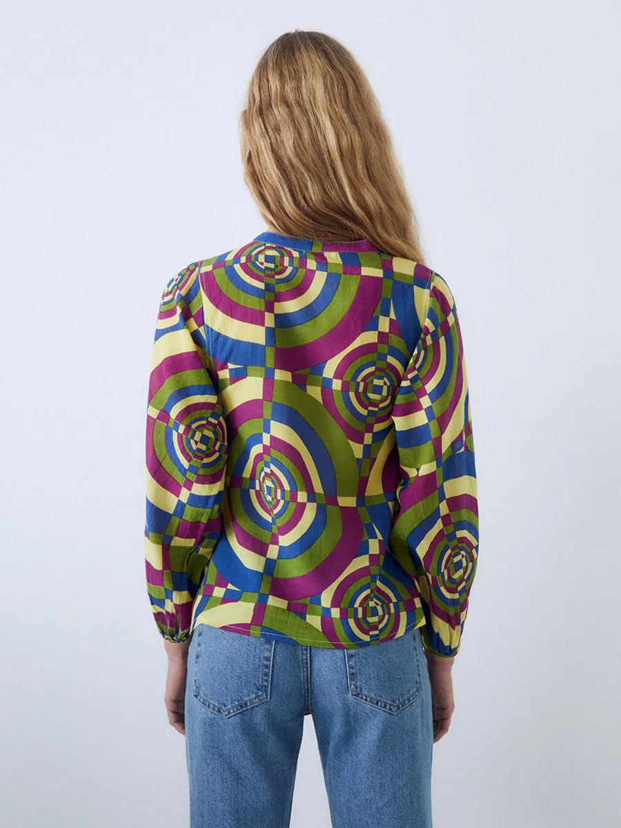 Geo Marga Blouse sold by Gimaguas product image thumbnail 2