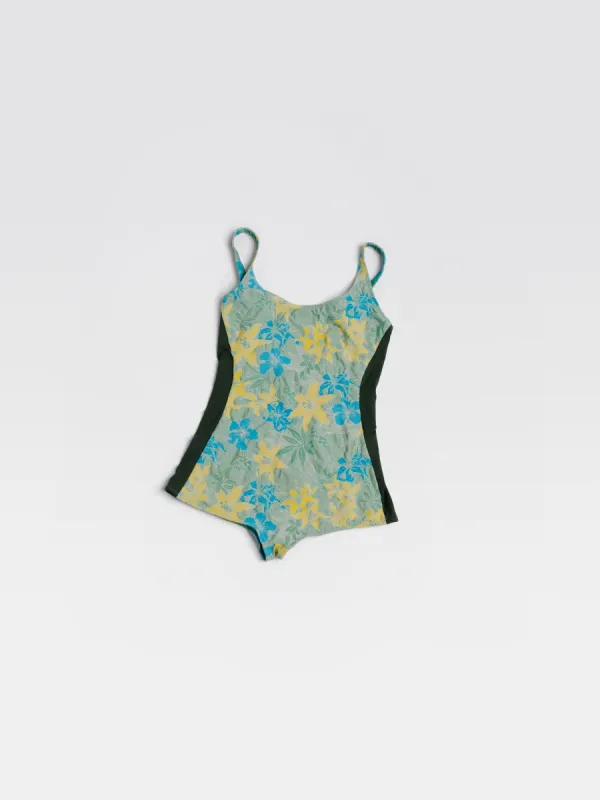 Jacquard Flower Capri Swimsuit made by Gimaguas