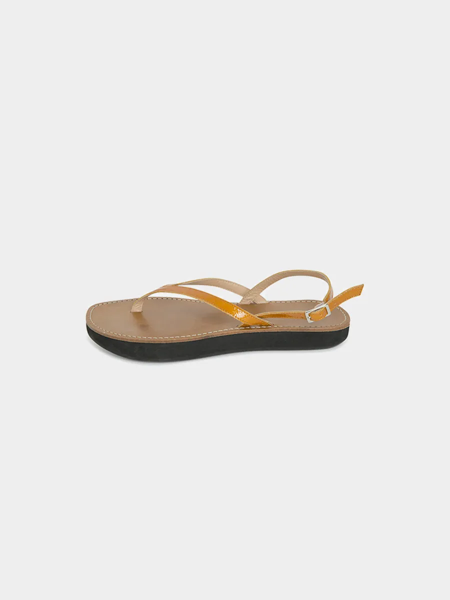 Vibrant Ocre Palma Sandals sold by Gimaguas product image thumbnail 4